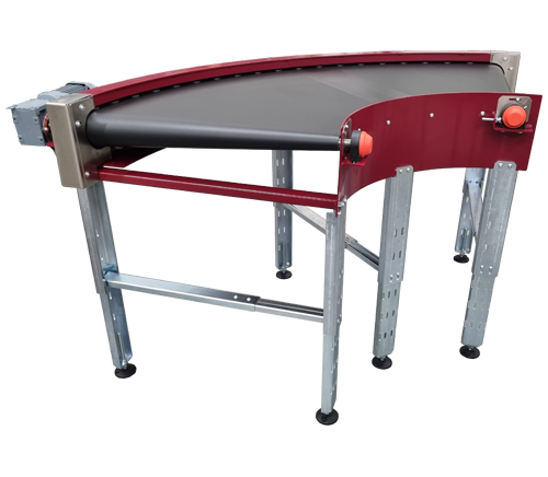 Curved belt conveyor Type R