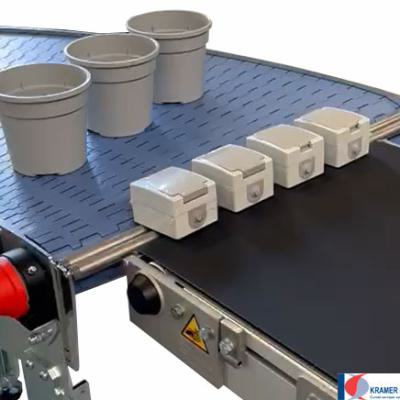 Veho Curve with non-driven transition rollers