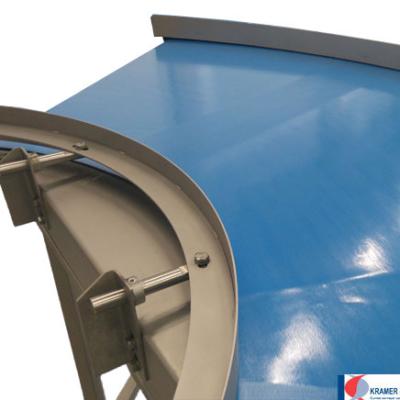 Detail van een verstelbare zijgeleiding