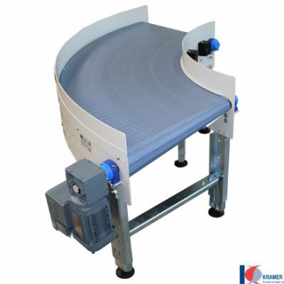 241447 Bocht transporteur VEHO curve met een bocht van 90 graden